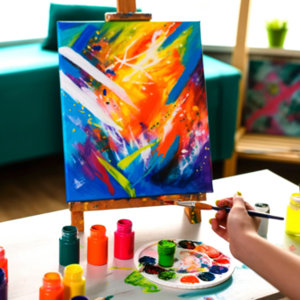 A színek varázsa: Akril festékek hobbi alkalmazása