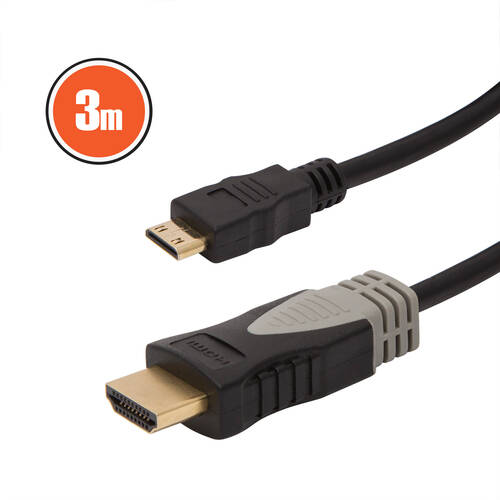 Mini HDMI kábel • 3 m - 20426