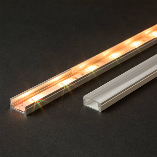 LED alumínium profil takaró búra - 41010T1