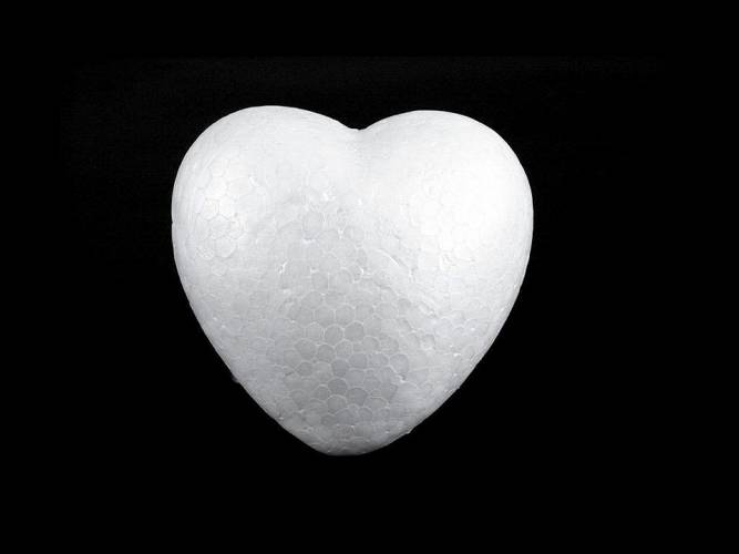 Polisztirol szív Ø10 cm