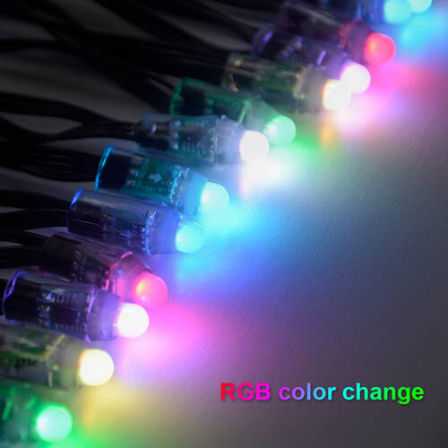 Smart fényfüzér - USB - 50 RGB LED - 5 m - Wi-Fi, Bluetooth - 58380