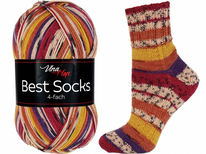 Önmintázó kötőfonal Best Socks / zoknyis 100 g