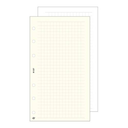Gyűrűs kalendárium betét SATURNUS L327 négyzethálós jegyzetlap sárga lapos