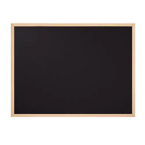 Krétatábla MEMOBE fakeret fekete felület 40x60 cm