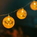 Halloween-i LED-es lampion fényfüzér - 58120