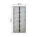 Szúnyogháló függöny ajtóra -mágneses- 100 x 210 cm - madár mintás - 11398J