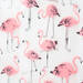 Zuhanyfüggöny - flamingós - 180 x 200 cm - 11527D