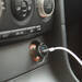 Autós szivargyújtó adapter Type-C PD és USB aljzattal, gyorstöltéssel - 55025