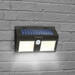 Mozgásérzékelős szolár reflektor - fali - COB LED - 55287