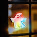 Halloween-i RGB LED dekor - öntapadós - szellem - 56512C