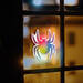 Halloween-i RGB LED dekor - öntapadós - pók - 56512E