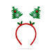 Karácsonyi hajráf - mikulás, karácsonyfa, rénszarvas - 58020B