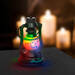 Halloween-i LED lámpa kacagás hangeffekttel - tök - elemes - 58114A