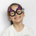 Halloween-i party szemüveg - boszorkány kalap - 58117A
