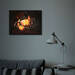 Halloween-i LED-es hangulatkép - fali akasztóval, 2 x AA, 40 x 30 cm - 58400
