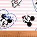 Pamut licenciós kötött anyag  Mickey Mouse folyóméter