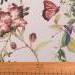 Dekor szövet / anyag Loneta növények és pillangók mintával