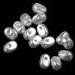 Mű viaszolt gyöngyök / gyöngyök Glance szabálytalan alakú 4x6 mm