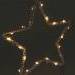 Dekorációs karácsonyi LED lámpa csillag