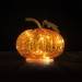 Halloween-i világító tök - 10 microLED - elemes - 58132