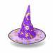 Halloween-i boszorkány kalap - 4 szín, poliészter - 38 x 34 cm - 58153