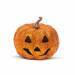 Halloween-i RGB LED dekor - habszivacs tök - narancssárga - 11 cm - 58162C