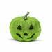 Halloween-i RGB LED dekor - habszivacs tök - zöld - 11 cm - 58162E