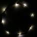 Dekorációs karácsonyi LED világító kör Ø19,5 cm akasztható