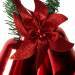 Karácsonyi dekor - harang - piros színben - 58609A
