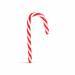 Karácsonyi dekor cukorbot - 9,2 cm - piros / fehér - 10 db / csomag - 58702B