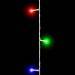 Fényfüzér - 50 db LED - színes - hálózati - 5 m - 8 program - 58900C
