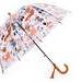 Gyerek átlátszó kilövős esernyő