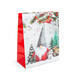 Karácsonyi ajándéktasak - papír - 265 x 127 x 330 mm - 4 féle / csomag - 12 db / csomag - 58302