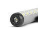 LED-es zseblámpa - munkalámpa móddal - 400 mAh akkumulátor - XPE + SMD LED - 500 lm - IP55 - ezüst - 18580A