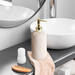 Kézi szappanadagoló - matt bézs mintás / fényes arany - BW3022A