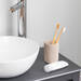 Fürdőszobai pohár - matt bézs mintás - BW3022B