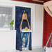 Szúnyogháló függöny ajtóra -mágneses- 100 x 210 cm - horgonyos - 11398S