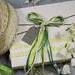 Pamut szalag szélessége 15 mm / Kis virág mintával