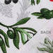 Darázsszövet pamutvászon paradicsom / oliva bogyó