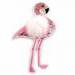 Felvasalható flamingó műszőrmével