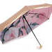 Női mini összecsukható esernyő fémes, belseje díszítve