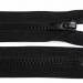 Fogazott cipzár GT10 szélessége 5 mm hossza 105 cm dzsekibe fekete