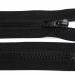 Fogazott cipzár GT10 szélessége 5 mm hossza 110 cm dzsekibe fekete