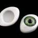 Ragasztható szemek 16x23 mm / Műanyag felragasztható baba szemek