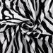Zebra bőr imitáció