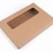 Papír doboz átlátszó fedéllel / Ajándék papírdoboz