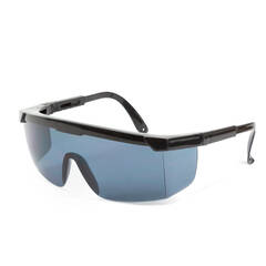 Professzionális védőszemüveg szemüvegeseknek, UV védelemmel - füst / szürke - 10384GY