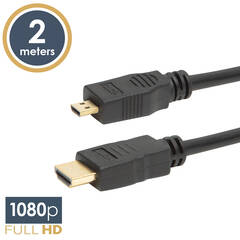 Micro HDMI kábel • 2 m - 20317