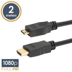 Mini HDMI kábel • 2 m - 20318