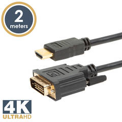 DVI-D / HDMI kábel • 2 m - 20380